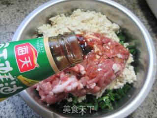 韭菜肉末豆腐馅饺子的做法步骤：9