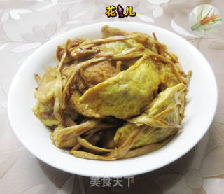 黄花菜小素鸡烧蛋饺的做法