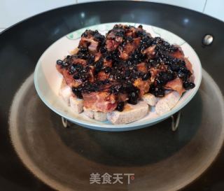 豉香芋头蒸排骨的做法步骤：13