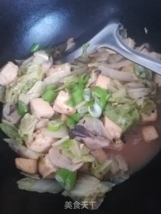 大肉白菜炖豆腐的做法步骤：13