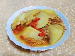 老鸭萝卜汤的做法步骤：9
