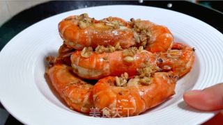 蒜蓉黄油虾的做法步骤：10