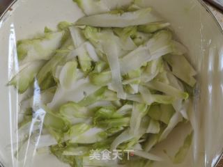 酸辣儿菜的做法步骤：3