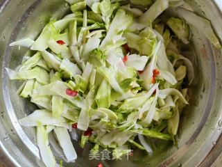 酸辣儿菜的做法步骤：6