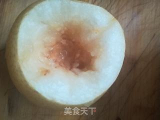 花椒蒸梨的做法步骤：3