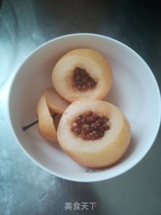 花椒蒸梨的做法步骤：9