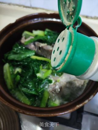 春菜龙骨汤的做法步骤：5