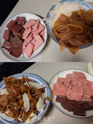 毛血旺的做法步骤：2
