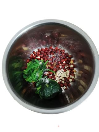 老醋花生菠菜的做法步骤：3