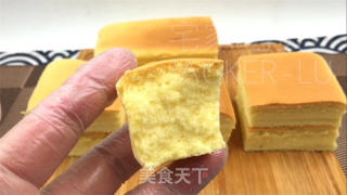 淡奶油古早，轻轻掰开，那丝滑的奶香弥漫开来，散发着令人陶醉的香甜。的做法步骤：21