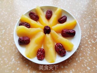 红枣蒸苹果的做法