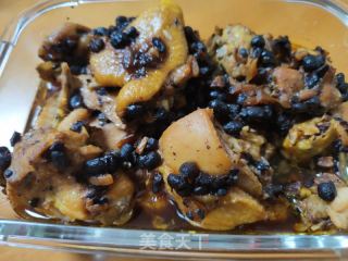 豆豉蒸滑鸡(单人版)的做法步骤：10