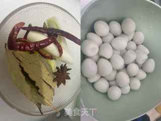手残版红烧肉鹌鹑蛋的做法步骤：3