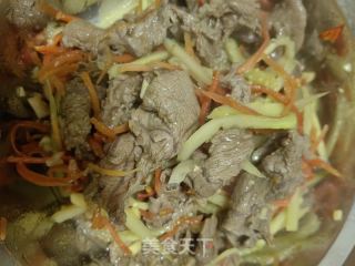 蔬菜拌牛腱子肉的做法步骤：11