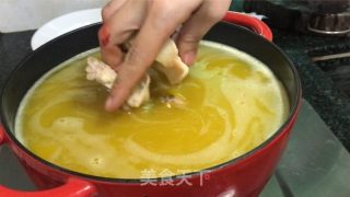 金汤花胶鸡的做法步骤：9