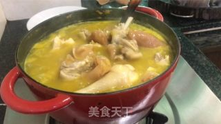 金汤花胶鸡的做法步骤：12