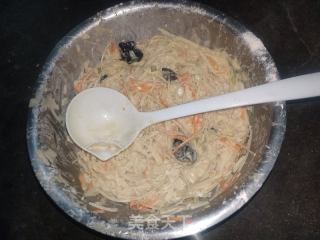 土豆粉条饼的做法步骤：4