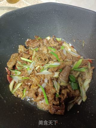 爆炒羊肉的做法步骤：7