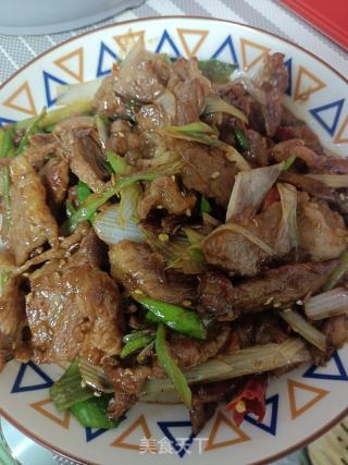 爆炒羊肉的做法步骤：10