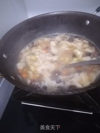 香菇汤饭的做法步骤：11