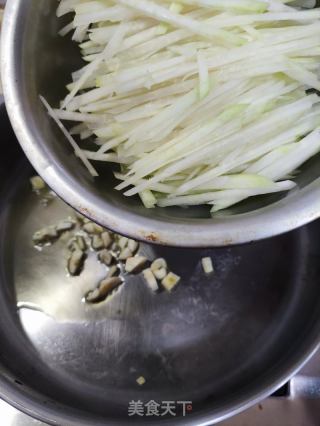 醋香芥兰头的做法步骤：4
