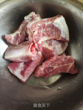 蒜蓉豆豉蒸排骨的做法步骤：1