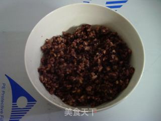三色糙米饭饼的做法步骤：2