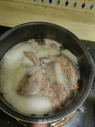 冬瓜牛肉片汤的做法步骤：4