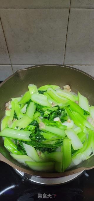炒迟菜心的做法步骤：9