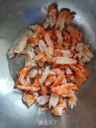 肉末虾粒炒饭的做法步骤：2