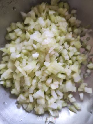 肉末虾粒炒饭的做法步骤：4