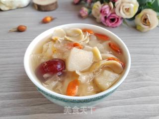 百合酥梨银耳羹的做法步骤：6