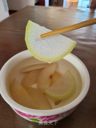 白萝卜雪梨水的做法