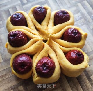 南瓜枣山的做法步骤：6