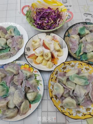 彩色三鲜饺子的做法步骤：14