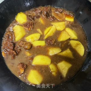 土豆炖牛肉的做法步骤：9