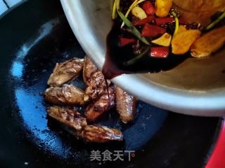 年夜菜之展翅高飞的做法步骤：8