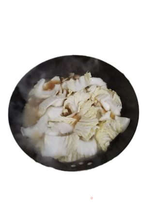 猪肉白菜炖粉条的做法步骤：4