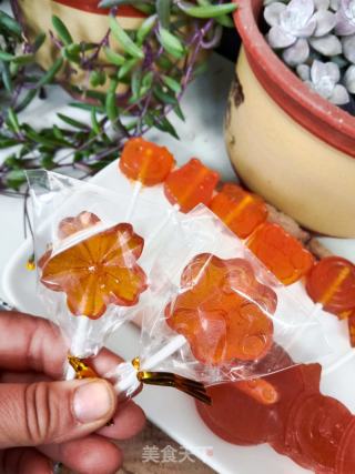 润肺止咳的梨膏棒棒糖的做法步骤：10