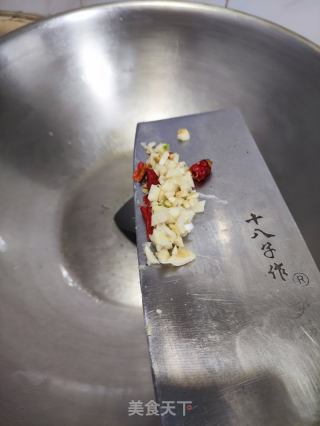 蒜蓉炒红菜苔的做法步骤：5