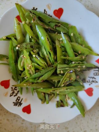 清炒辣椒的做法步骤：5