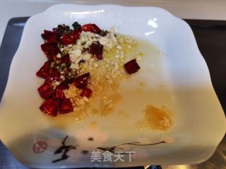 贡菜拌毛肚的做法步骤：8