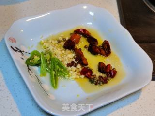 扇贝肉拌贡菜金针菇的做法步骤：9