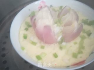 洋葱蒸鸡蛋羹的做法步骤：5