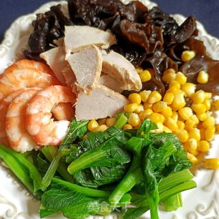 玉米鲜虾沙拉的做法步骤：14