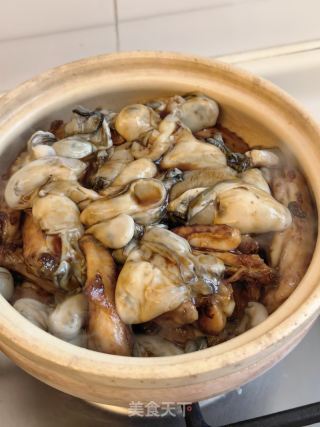 生蚝鸡翅煲的做法步骤：15