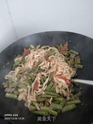 豆角焖面的做法步骤：11