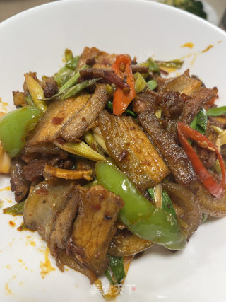 回锅肉的做法步骤：8
