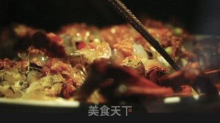 蒜蓉粉丝年糕蒸纽龙的做法步骤：16