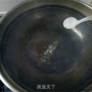 金华火腿炒花菜的做法步骤：10